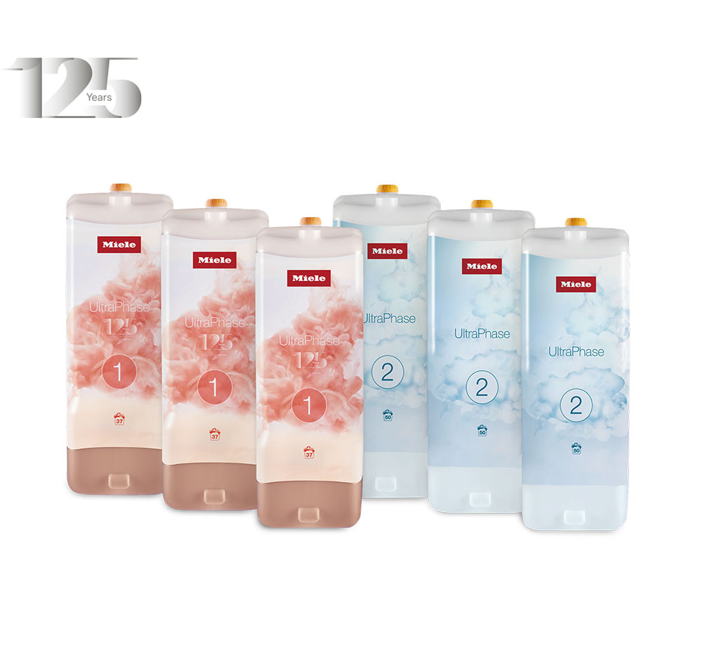 Набор картриджей для стирки UltraPhase Edition125 (6 шт) Miele в официальном магазине Miele в Кирове, доставка в пределах Кирова и России. Артикул 1252118012521180. Лучшие цены, самый большой каталог в России, техника в наличии, быстрая доставка. Набор картриджей для стирки UltraPhase Edition125 (6 шт) Miele купить в Кирове | Всегда в наличии! | Артикул 1252118012521180 | Официальный сайт