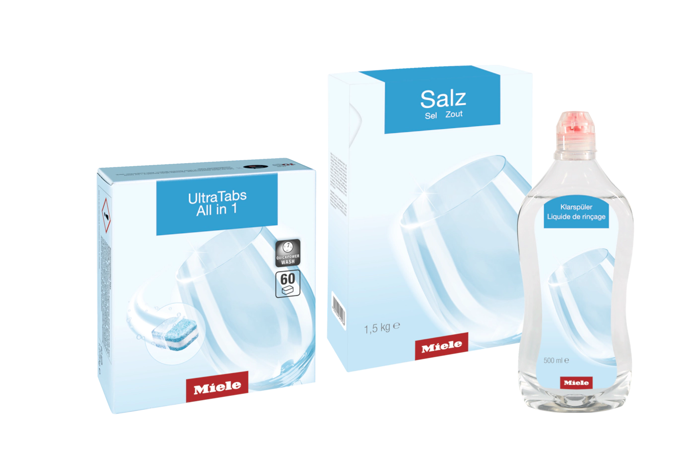 Стартовый набор для посудомоечных машин All in One Set Miele купить в Кирове | Всегда в наличии! | Артикул 11530080 | Официальный сайт