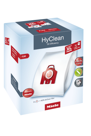 Комплект мешков пылесборников Allergy XL Pack 2 HyClean FJM + фильтр HA 50 Miele купить в Кирове | Всегда в наличии! | Артикул 10632910 | Официальный сайт